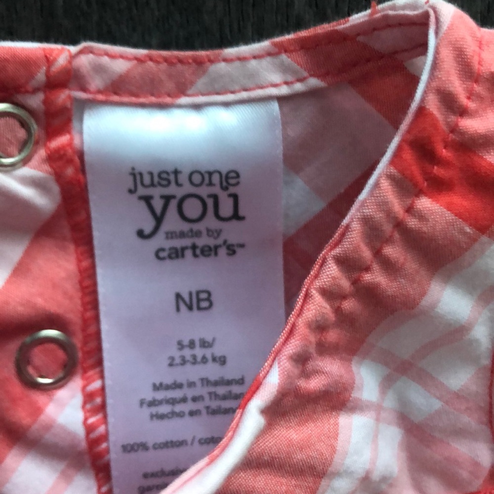 Carter’s baby girl’s romper. - Picture 6 of 6